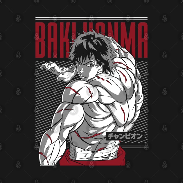 Baki Hanma by WzaelArt