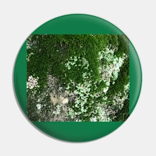 Moss and lichen Pin