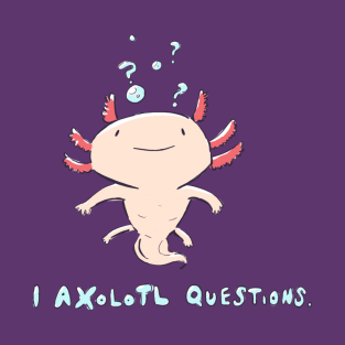 I Axolotl Questions T-Shirt