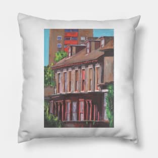 Hull Buildings, England Pillow