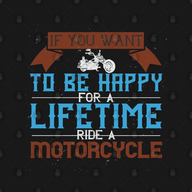 Lifetime Ride A Motorcycle by khalmer