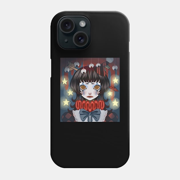 lovely clown Phone Case by spyxho