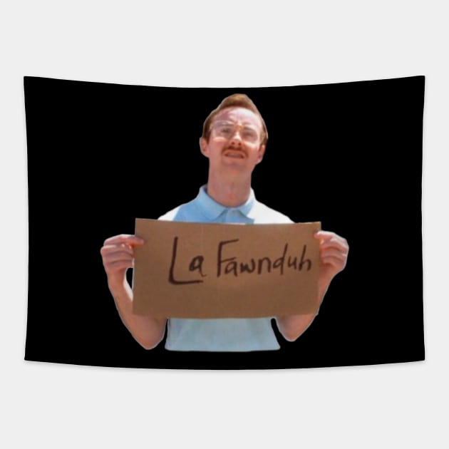 Kip from Napoleon Dynamite Tapestry by CustomPortraitsWorld