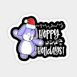 Hoppy Holidays Magnet