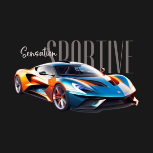 Voiture sportive luxe 01B T-Shirt