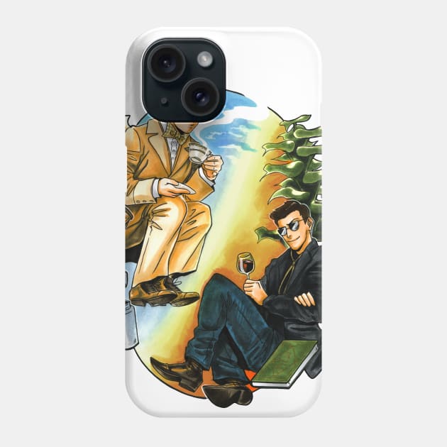 Good omens Phone Case by Mistiqarts