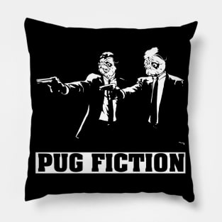 Pug Fiction Pillow