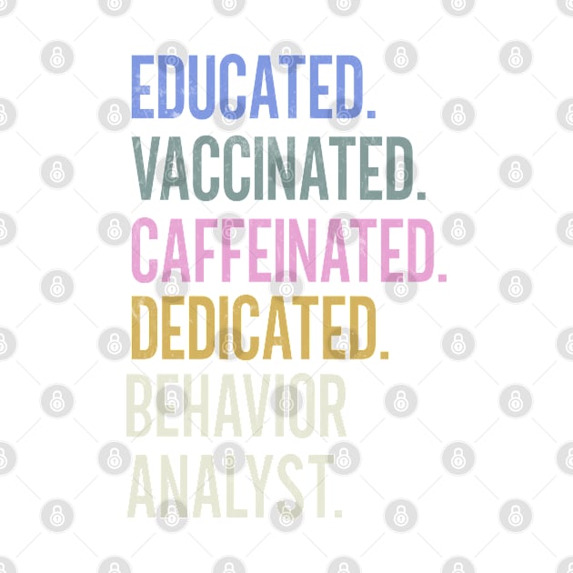 Behavior Analyst - Retro Vaccination Design by best-vibes-only