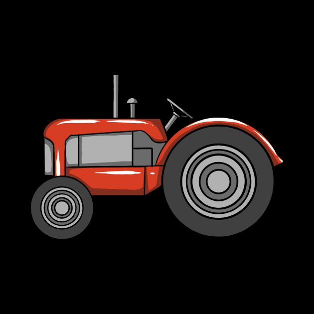 Tractor Farmer by fromherotozero