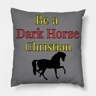 Dark Horse Pillow