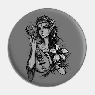 Elf bard Pin