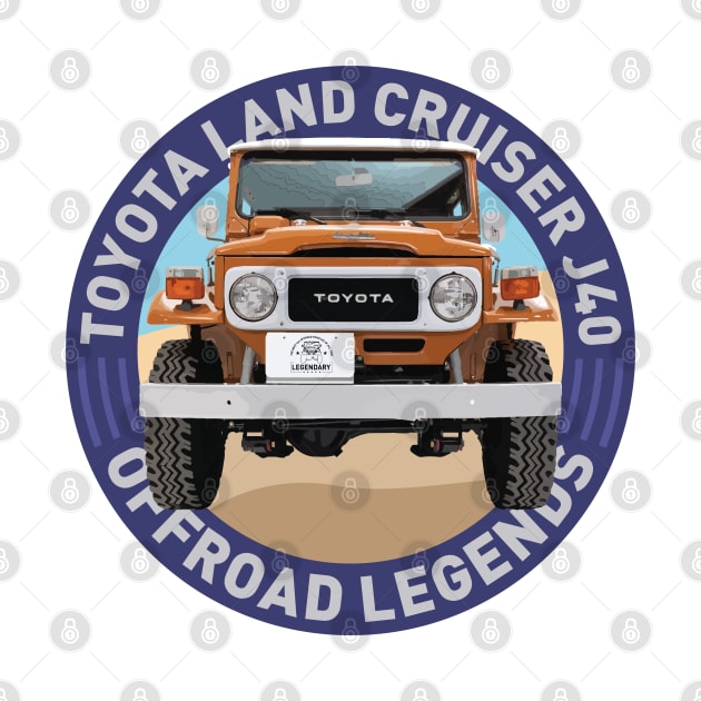 4x4 Offroad Legends: Toyota Land Cruiser J40 by OFFROAD-DESIGNS