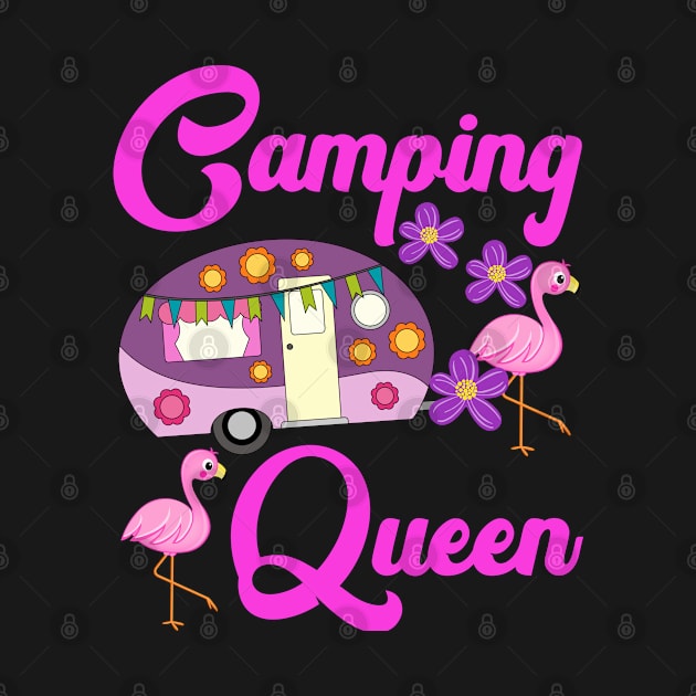 Camping Queen Flamingo by BaliChili