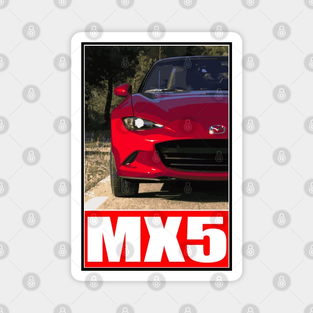 Mx5 Magnet by 5thmonkey