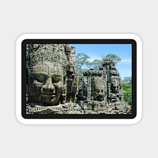 Bayon Faces. Magnet