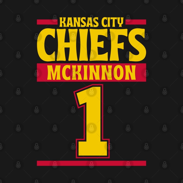 Kansas City Chiefs McKinnon 1 American Football Team by Astronaut.co