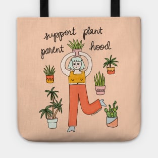 Support Plant Parenthood - The Peach Fuzz Tote