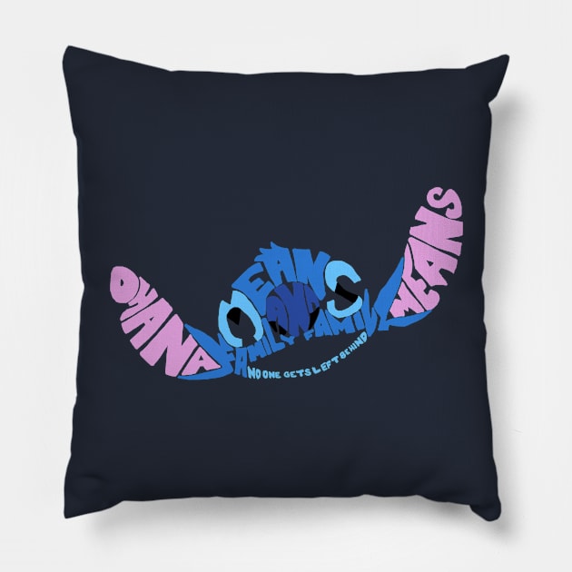 Ohana Pillow by rebeccaariel