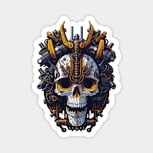 Mecha Skull S01 D04 Magnet