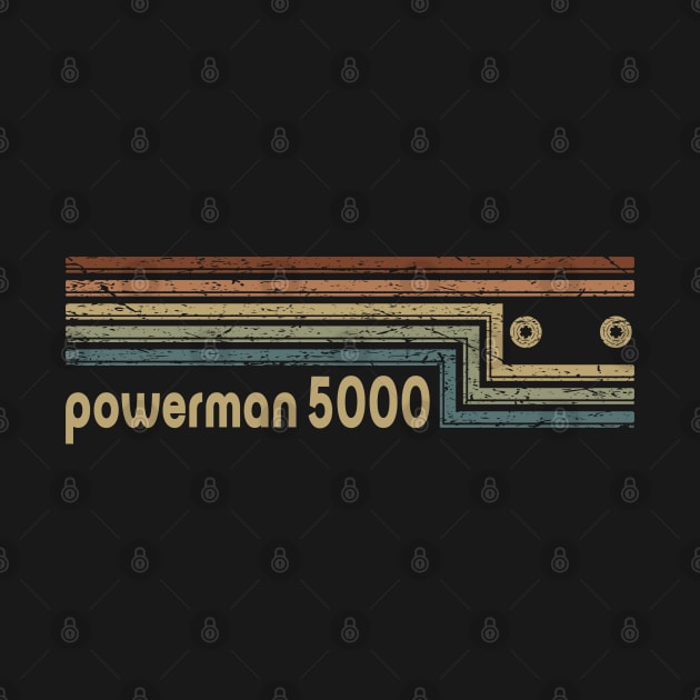 Powerman 5000 Cassette Stripes by casetifymask