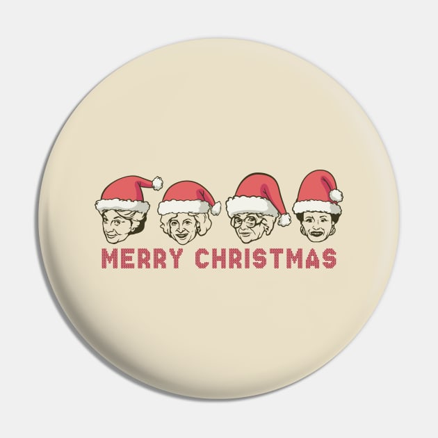 golden girls - merry chisrtmas retro Pin by HANASUISI