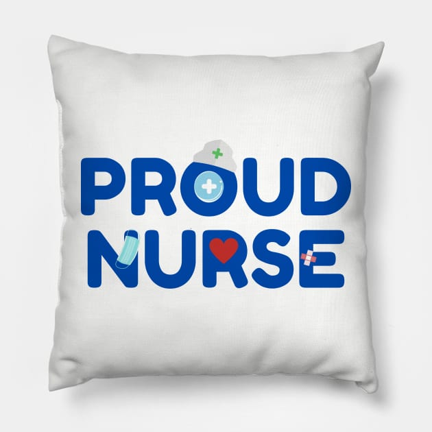Proud Nurse Pillow by Medic Zone