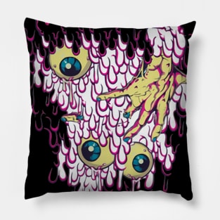 The Eye of Zombie Horror Tragedy Pillow