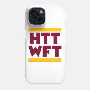 Run HTTWFT - White Phone Case