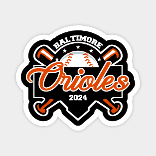 Orioles Baseball Magnet