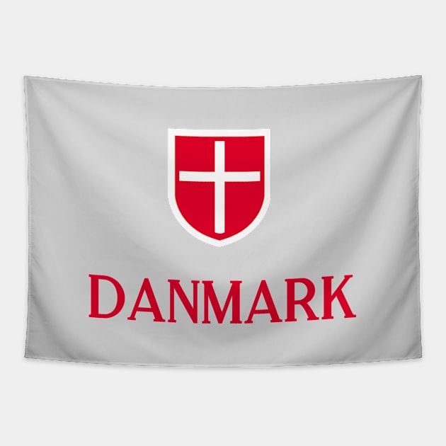 Danmark Red Tapestry by VRedBaller