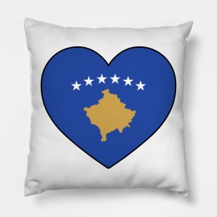 Heart - Kosovo Pillow