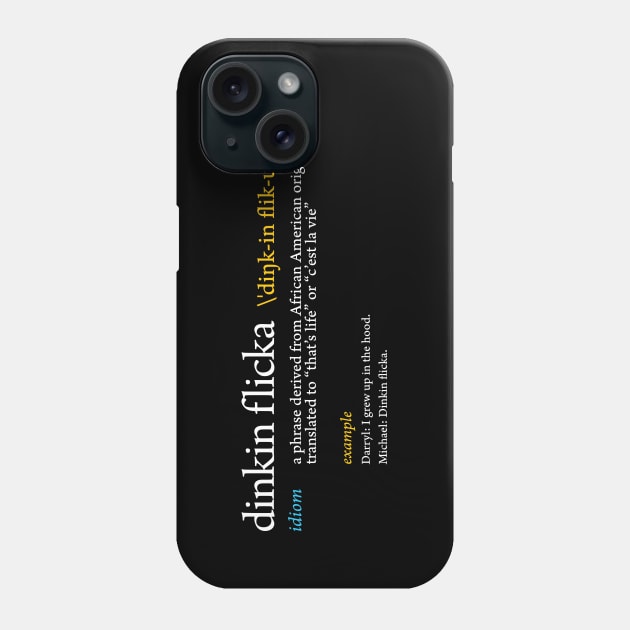 Dinkin Flicka Phone Case by huckblade