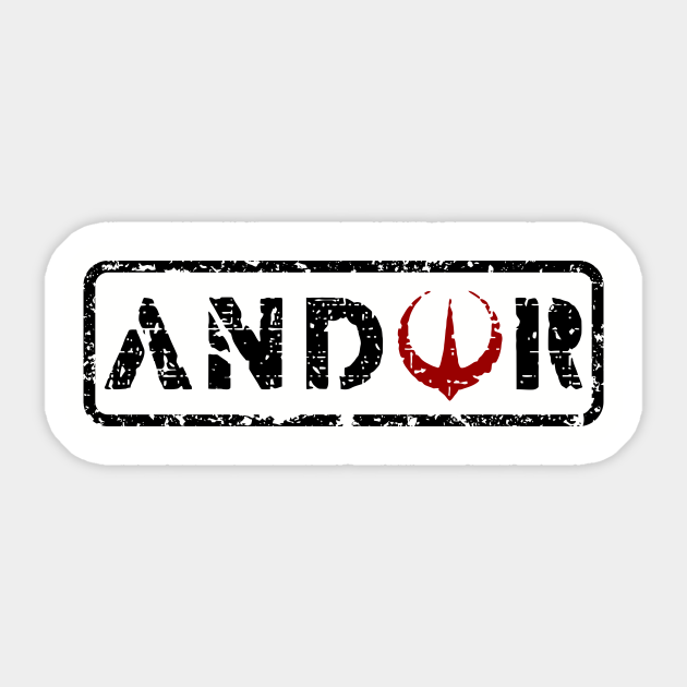 Andor Logo - Andor - Sticker | TeePublic
