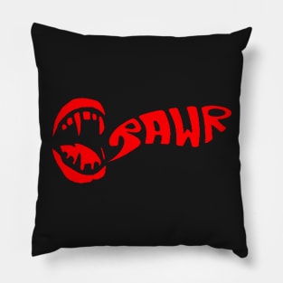 Box Monster (Mouth R) Pillow