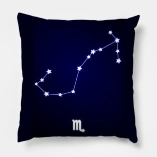 Scorpio Constellation Pillow