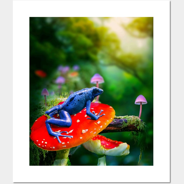 Poison Dart Frogs Poster Print