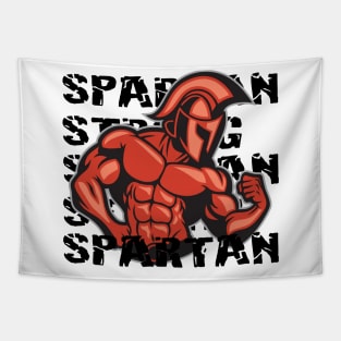 Spartan Strong Tapestry