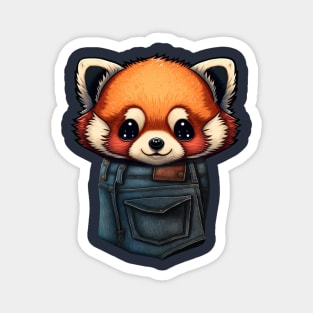 Pocket Pets - Baby Red Panda Magnet