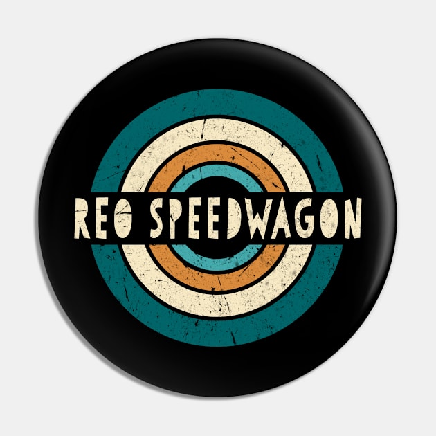 Retro Styles Speedwagon Name Birthday 70s 80s 90s Circle Pin by WertAthena