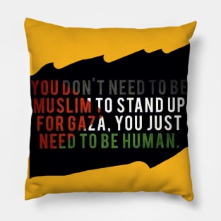 Free Palestinian Pillow