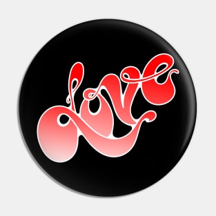 Love text art Pin