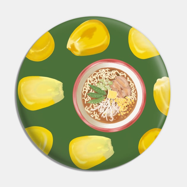 Miso Ramen Corn Pin by smithandco