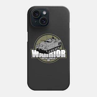 British Army Warrior (Front & Back logo) Phone Case