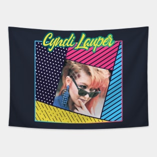 Cyndi Lauper - Retro Cover Tapestry