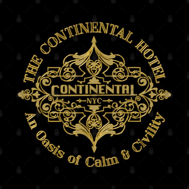 The Continental Hotel by Starseeker