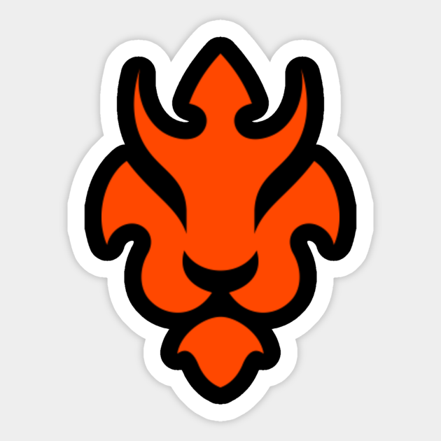 Orange Dutch Lion Logo - Netherlands Pride - Aufkleber | TeePublic DE