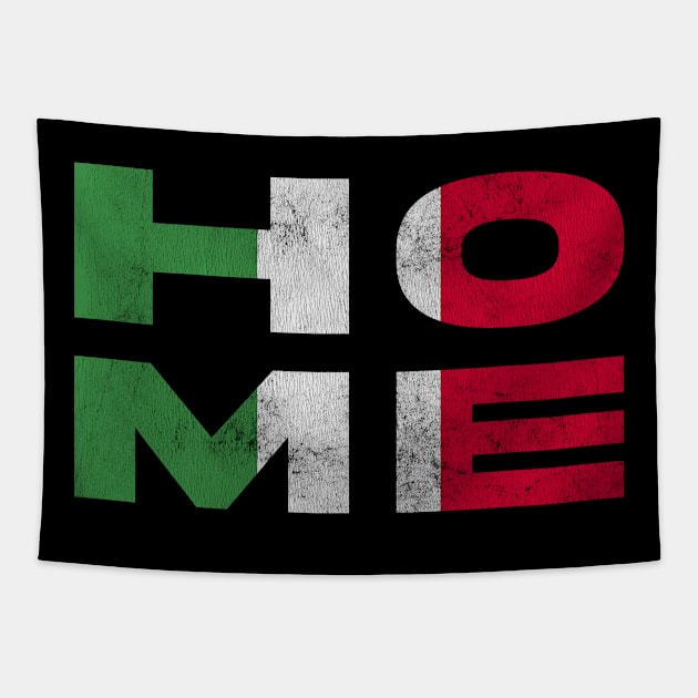 Home Italy Flag Italian Tapestry by BramCrye