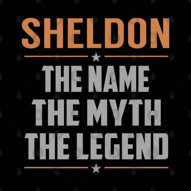 SHELDON The Name The Myth The Legend by YadiraKauffmannkq