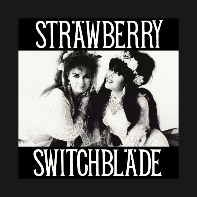 Strawberry Switchblade by vintage-glow