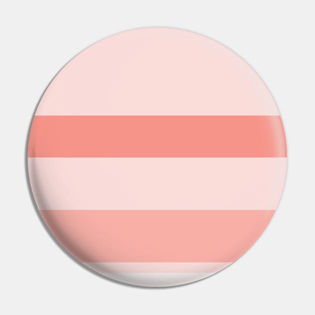 A mild concoction of Isabelline, Pale Pink, Pale Salmon and Vivid Tangerine stripes. Pin by Sociable Stripes